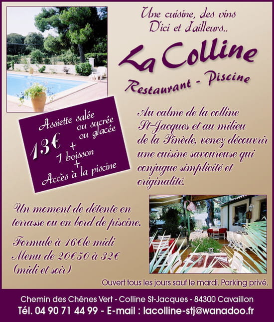Restaurant Colline Saint Jacques Cavaillon Restaurant Colline Saint Jacques Cavaillon